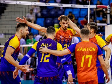 Volei masculin: Naţionala României a câştigat finala Silver League şi a promovat în Golden League