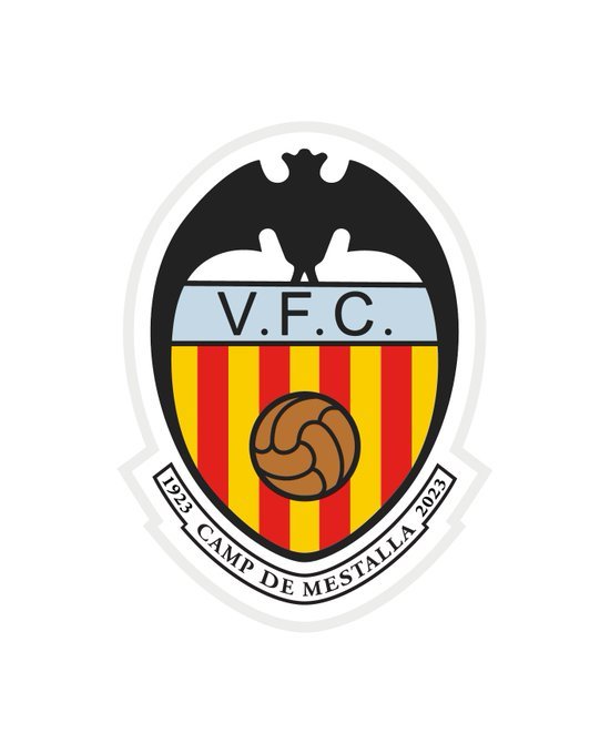 Valencia FC îşi schimbă sigla la 100 de ani de la primul meci pe arena Mestalla