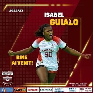 Handbal: Isabel Guialo, noua jucătoare a echipei Rapid