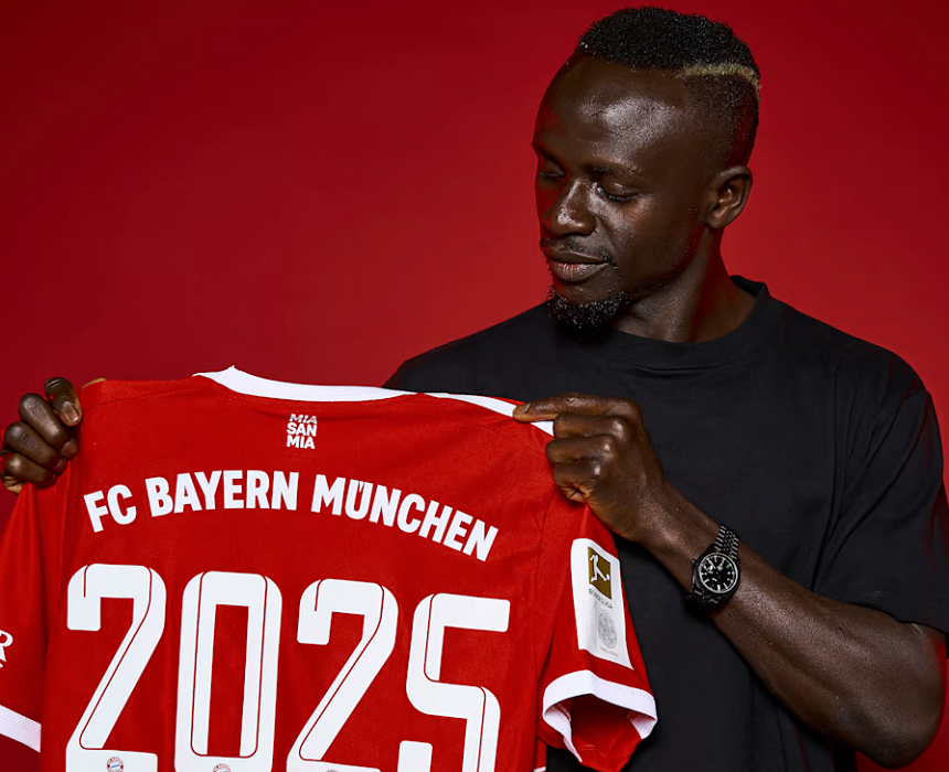 Sadio Mane a semnat cu Bayern Munchen un contract valabil până la 30 iunie 2025