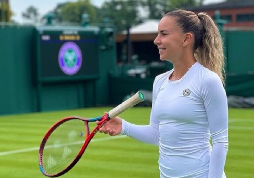 Irina Bara a fost eliminată, la Wimbledon, în turneul de dublu feminin