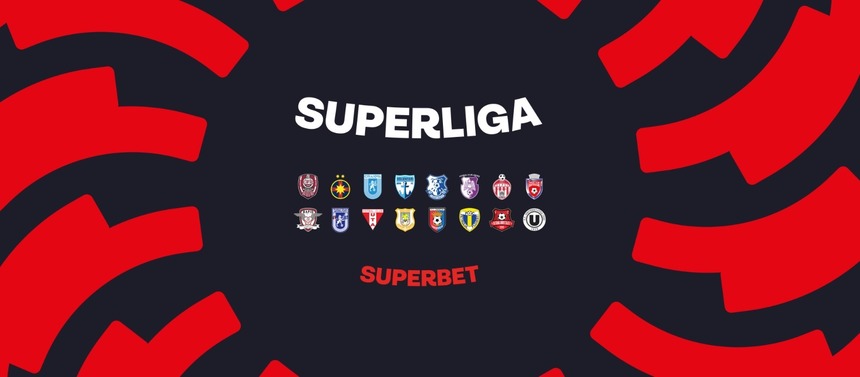 Principalul eşalon din fotbal a devenit Superliga. Parteneriatul cu Superbet, prezentat înaintea tragerii la sorţi a programului noului sezon