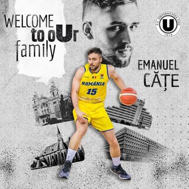 U-Banca Transilvania l-a transferat pe Emanuel Câţe