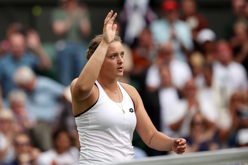 Şi Jule Niemeier este în sferturi la Wimbledon. Ea este în premieră în această fază la un grand slam