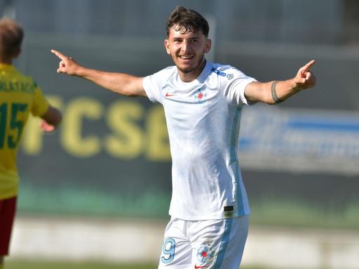 FCSB a învins CS Mioveni într-un meci amical, scor 1-0