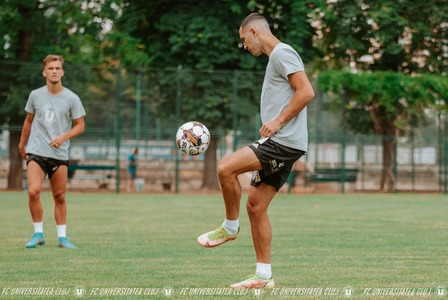 Atacantul Alexandru Boiciuc rămâne şi în acest sezon la U.Cluj