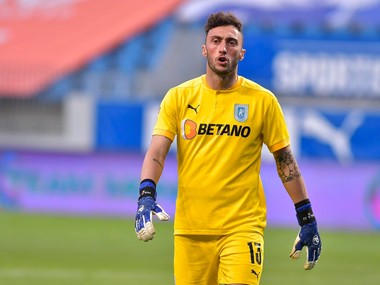 Portarul Mirko Pigliacelli pleacă de la Universitatea Craiova