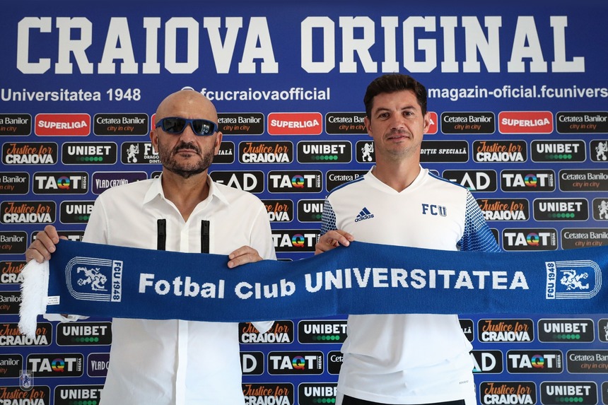 Ovidiu Dănănae, antrenor principal al echipei secunde a U Craiova 1948