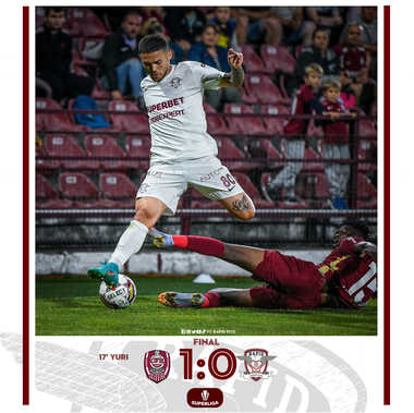 Superliga: CFR Cluj a învins Rapid Bucureşti în prima etapă, scor 1-0. Rapid a ratat un penalti la final, lovitură acordată după consultarea VAR