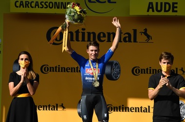 Jasper Philipsen a câştigat etapa a 15-a a Turului Franţei. Emoţii pentru Vingegaard