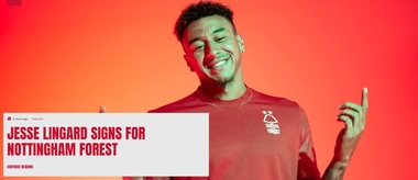 Jesse Lingard este jucătorul lui Nottingham Forest