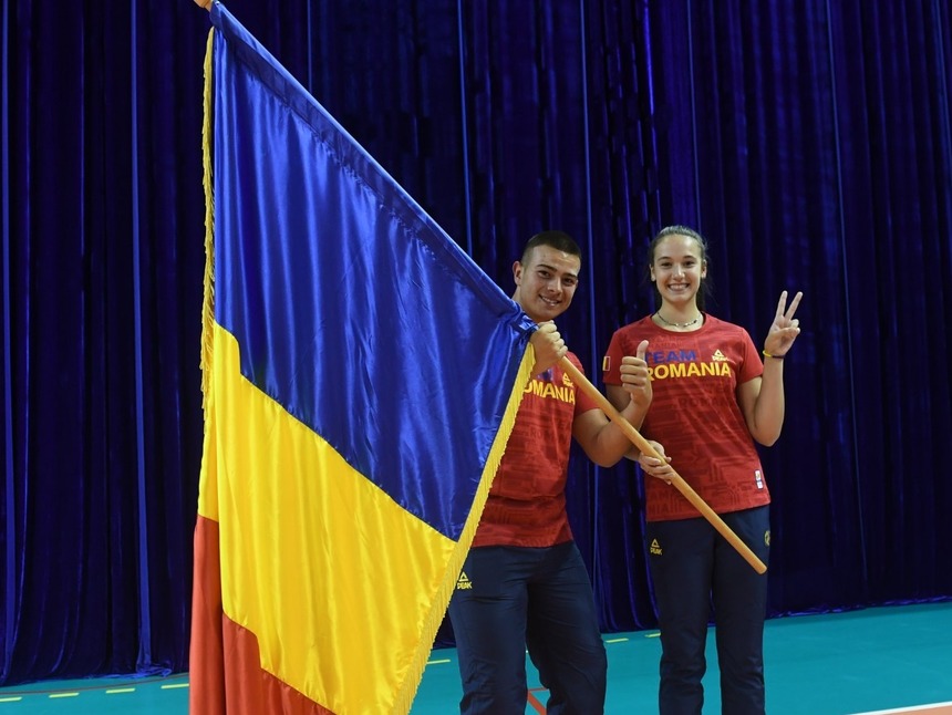 Lidia Paula Partnoi şi Mihai Damian Motorca, purtători de drapel ai României la festivitatea de deschidere FOTE 2022