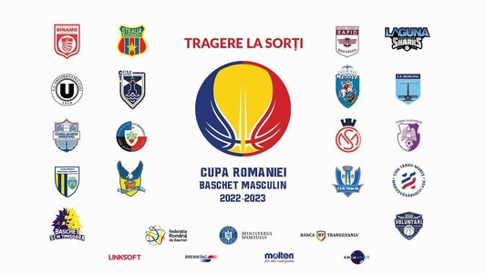 Baschet: Nou sistem competiţional în Cupa României la masculin; 18 echipe la start, cu turnee