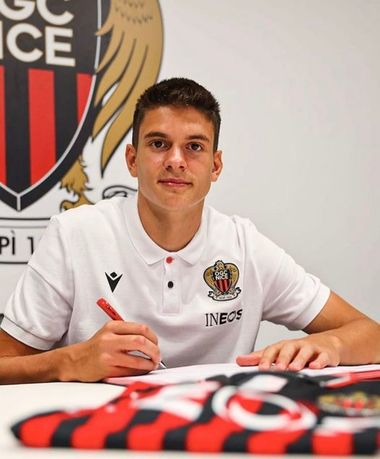 Rareş Ilie a debutat la Nice în amicalul cu AS Roma