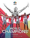 Echipa Canadei a câştigat ştafeta masculină de 4x100 metri la CM de Atletism; SUA s-a clasat pe 2