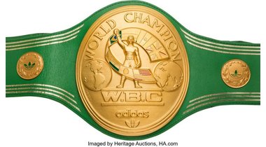 O centură WBC care i-a aparţinut lui Muhammad Ali a fost cumpărată cu 6,18 milioane de dolari

