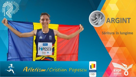 Cristian Popescu a adus României a 11-a medalie la FOTE Banska Bystrica