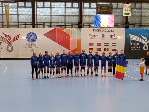 FOTE, handbal: România, pe locul 7 după victoria cu Slovacia de clasament final
