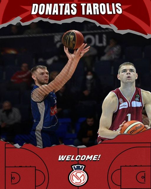 Baschet: Campion în 2021 cu U BT Cluj, lituanianul Donatas Tarolis revine în Liga Naţională, la CSM Oradea