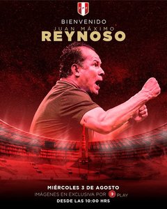 Juan Reynoso este noul selecţioner al echipei statului Peru