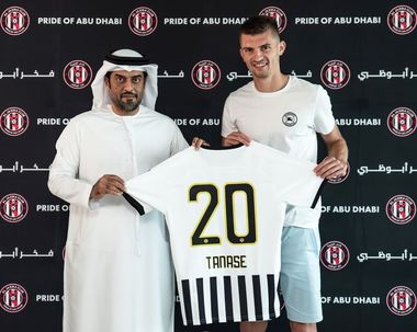 Florin Tănase a fost prezentat la Al Jazira - VIDEO