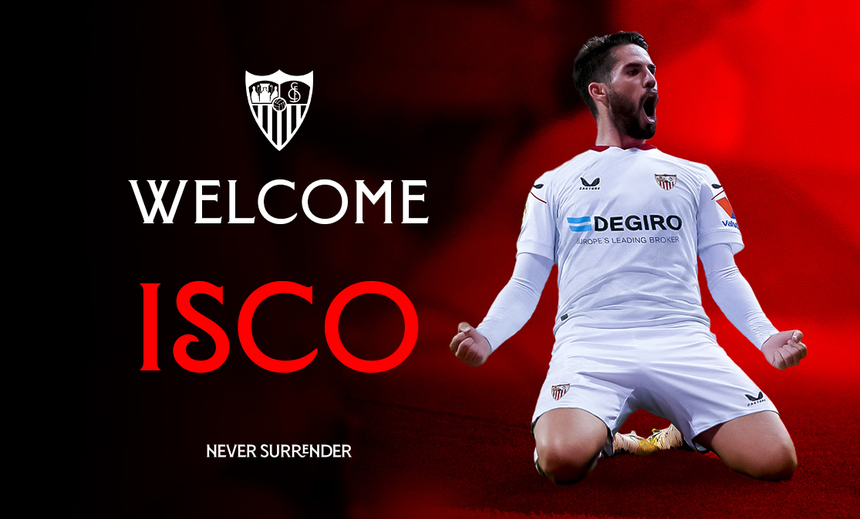 Isco este jucătorul clubului FC Sevilla
