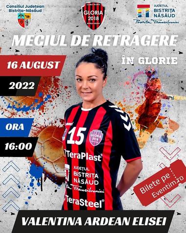 Handbal: Meci emoţionant de retragere pentru extrema Valentina Elisei Ardean alături de glorii ale României