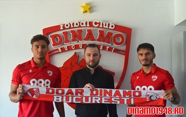 Lamine Ghezali şi Quentin Bena la Dinamo 1948