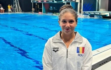 Angelica Muscalu, locul 12 în finala la sărituri de la platformă la CE de Nataţie