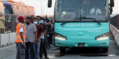 Qatar: Simulare a transportului suporterilor, cu trei luni înainte de CM. Au participat 1300 de autobuze - VIDEO