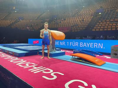 Gimnastică: Gabriel Burtanete, locul 5 în finală la sărituri, la Campionatele Europene de la Munchen