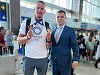 Cătălin Chirilă a revenit în ţară după medaliile obţinute la Campionatul European. Mesajul Ministerului Sportului