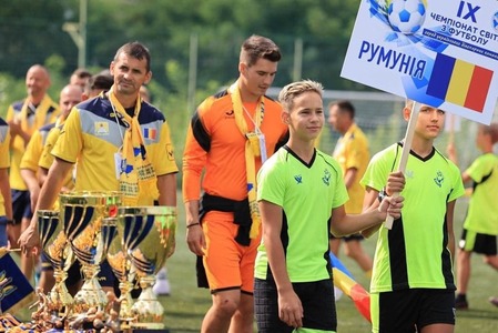 A zecea ediţie a Campionatului Mondial de Fotbal al Diasporei Ucrainene, organizată în premieră în România