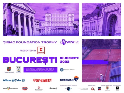 Cel puţin şase jucătoare din România, direct pe tabloul principal la ”Ţiriac Foundation Trophy prezentat de Kaufland”, un nou turneu WTA organizat la Bucureşti