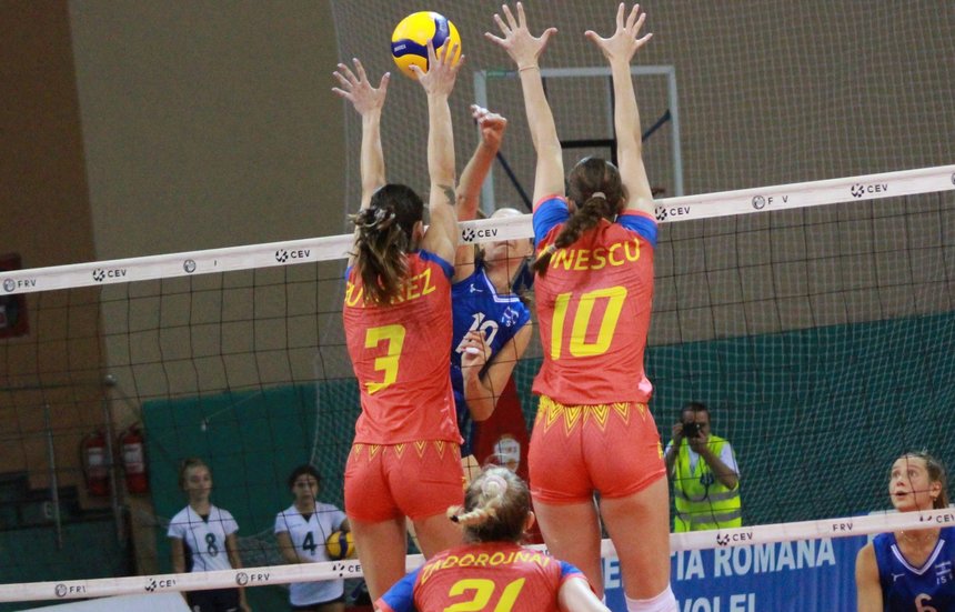 Volei feminin: România, prima înfrângere în preliminariile Campionatului European din 2023