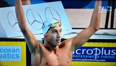 CM Nataţie Juniori Lima: Vlad Ştefan Stancu s-a calificat în finală la 400 m liber