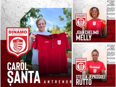 Joan Chelimo Melly, Stella Rutto şi Carol Şanta au semnat cu CS Dinamo
