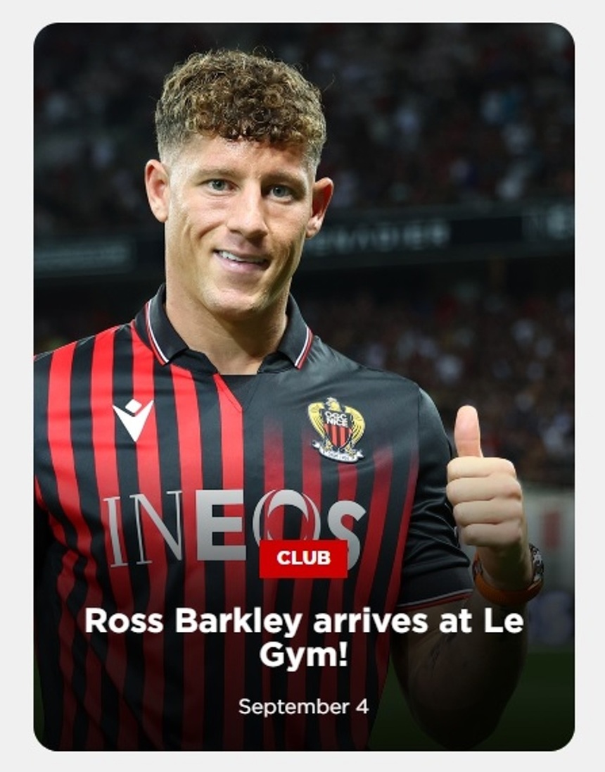 Ross Barkley a semnat cu Nice 