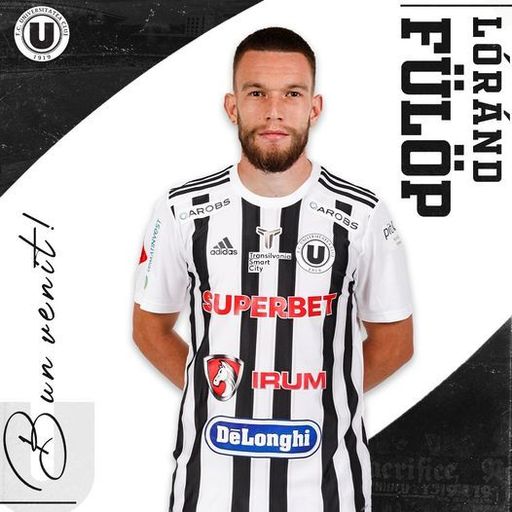 Încă un jucător transferat la Universitatea Cluj: mijlocaşul Lorand Fulopt