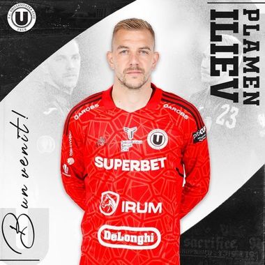 Portarul Plamen Iliev, transferat la Universitatea Cluj
