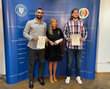 Dinamo: Handdbaliştii Ante Kuduz şi Saeid Heidarirad au primit cetăţenia română. Ei şi-au ales nume neoficiale de români: Vasile şi Andrei