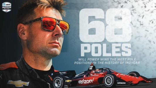 Australianul Will Power a bătut recordul de pole position în Indy Car deţinut de Mario Andretti din 1985 - VIDEO - 
