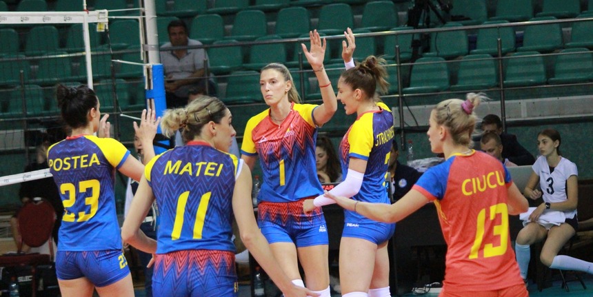 Volei feminin: România, victorie cu Israel şi încheie pe primul loc grupa de calificare la Campionatul European din 2023