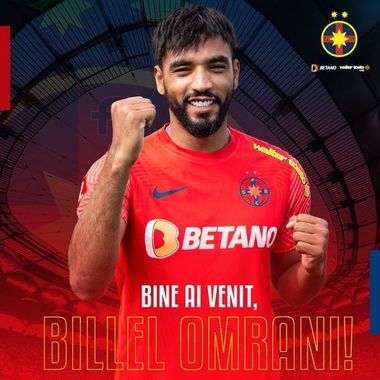 Bilel Omrani a semnat cu FCSB. El va evolua cu numărul 19