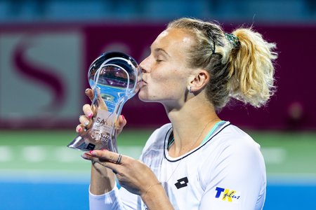 Siniakova a învins-o pe Rîbakina şi a câştigat turneul de la Portoroz, primul său trofeu la simplu după 2017