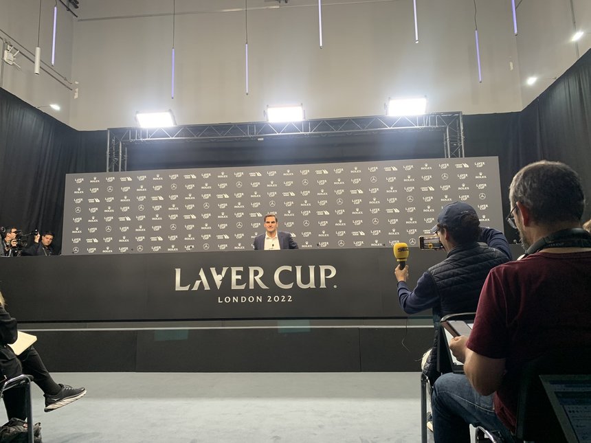 Roger Federer va juca doar la dublu la Laver Cup