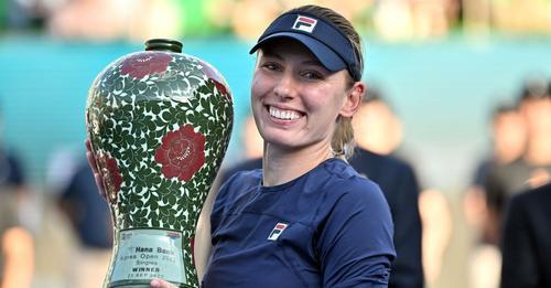 Ekaterina Alexandrova a câştigat turneul de la Seul, al treilea titlu al carierei