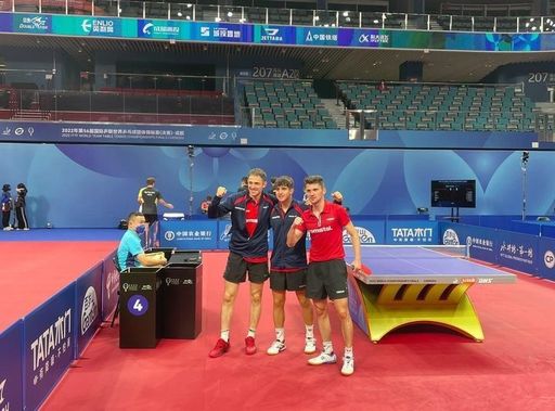 CM de tenis de masă: Naţionala masculină a României a câştigat, scor 3-2, meciul cu Hong Kong