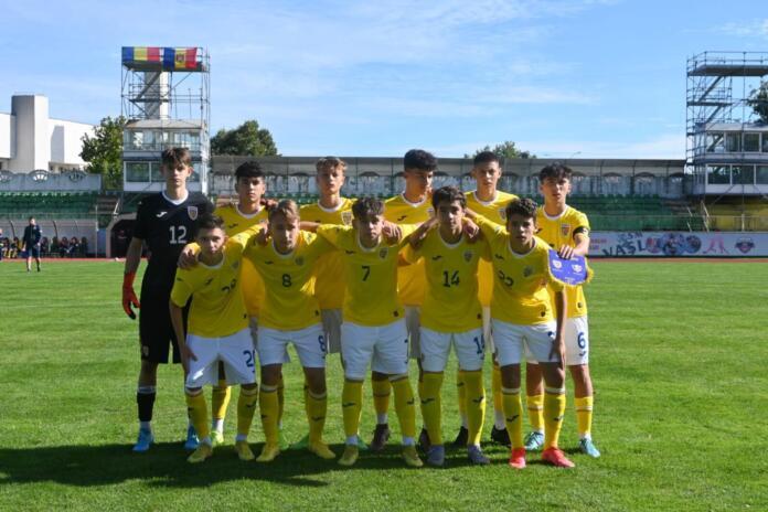 România U15 – Moldova U15 2-0. Tricolorii au câştigat şi al doilea meci amical cu Republica Moldova