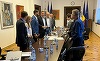 Simona Halep, Horia Tecău şi conducătorii FR Tenis şi COSR au avut o întrevedere cu primarul Nicuşor Dan